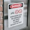 Signmission Explosive Gas No Smoking Danger Sign, Vinyl Decal, 10in W x 14in L, 2PK OS-2PACK-DS-D-1014-V-1209 - alternate 6